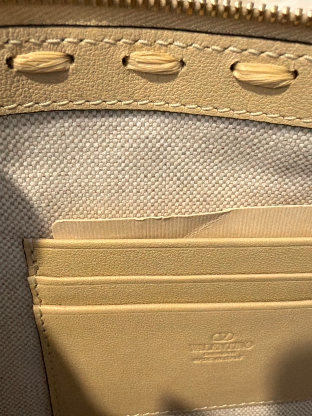 Valentino raffia pouch - Picture 4 of 4